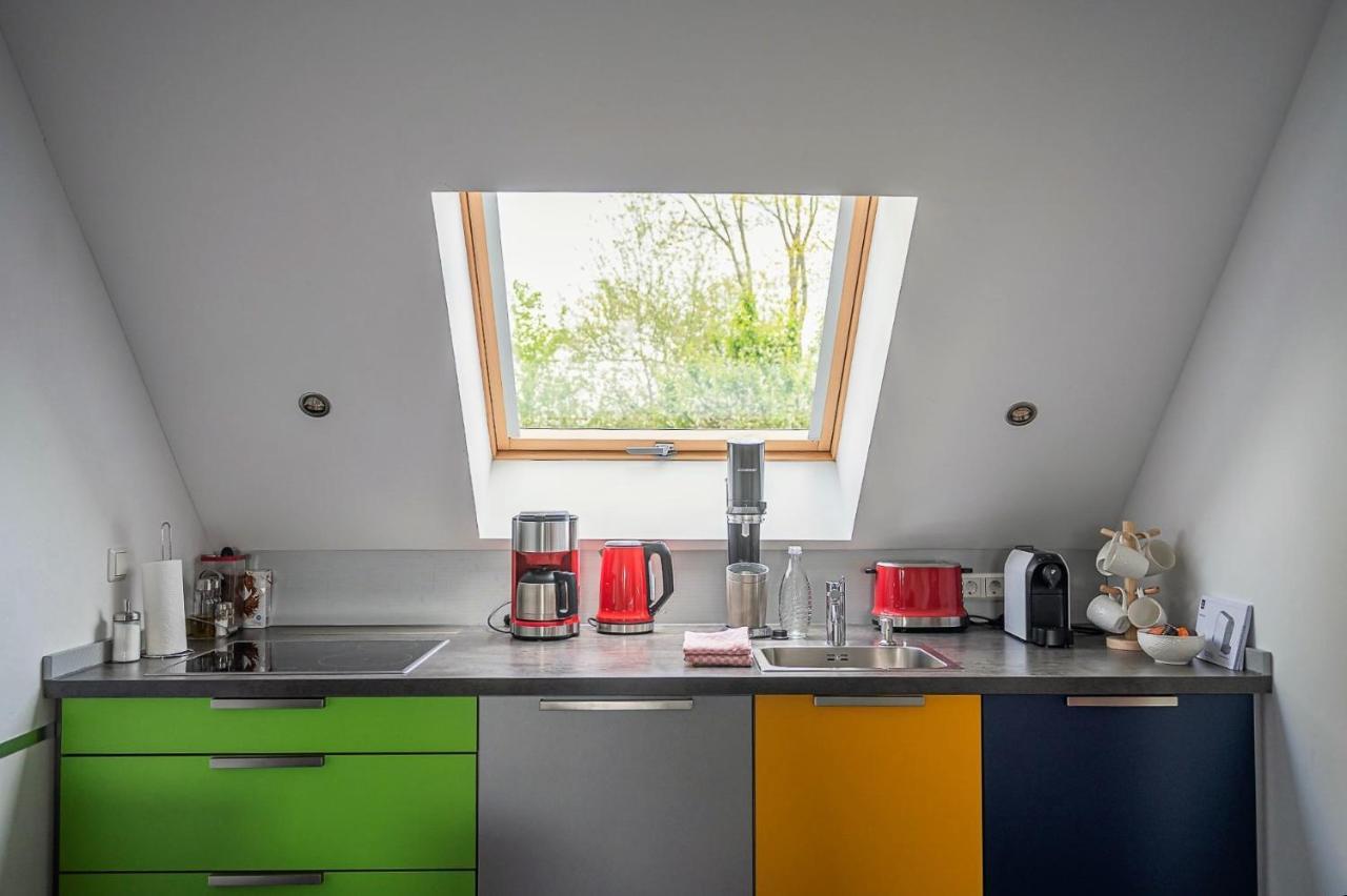 Die Himmlische - Gemuetliche Ferienwohnung Zum Entspannen Kleef Buitenkant foto